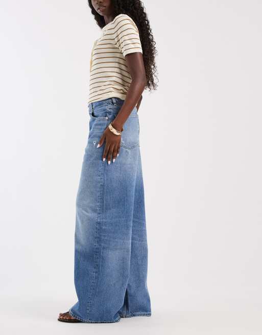 Tommy Jeans Charlie jean coupe loose taille mi-haute délavage moyen, 2 de 5