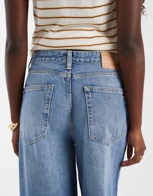 Tommy Jeans Charlie jean coupe loose taille mi-haute délavage moyen, 5 de 5
