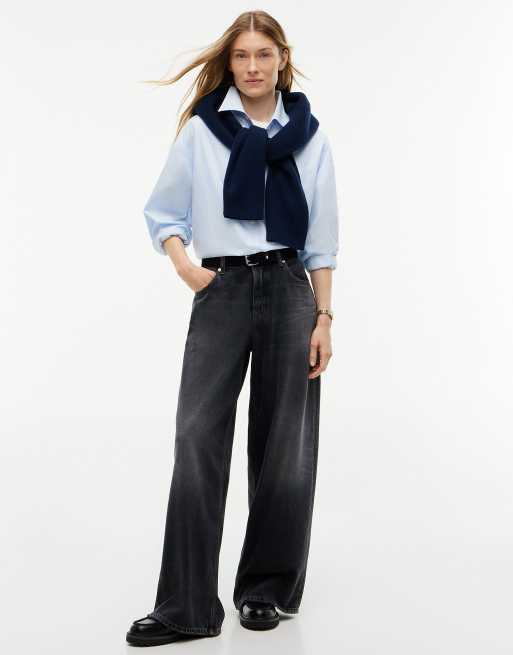 Tommy Jeans Charlie jean noir ample taille mi-haute en denim noir, 2 de 7