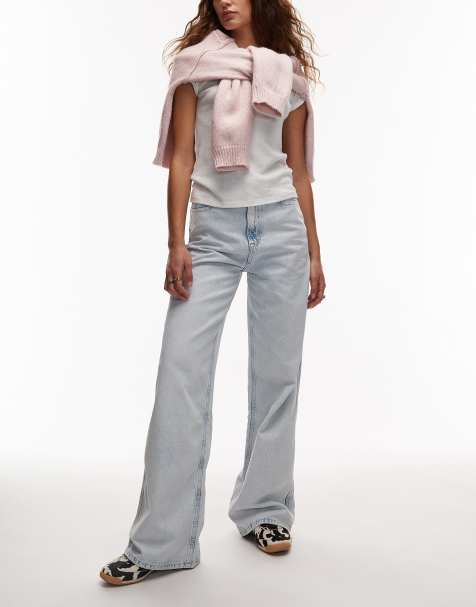 Tommy Jeans - Charlie - Jeans a vita alta azzurro chiaro con fondo ampio - view 1