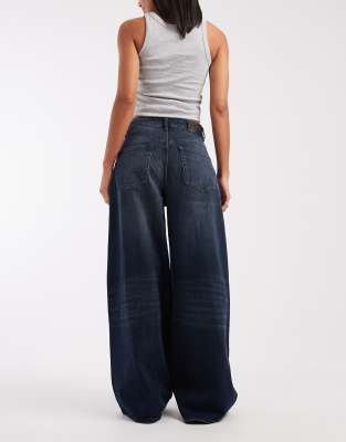 Tommy Jeans Charlie Loose Wide Jeans In Blue