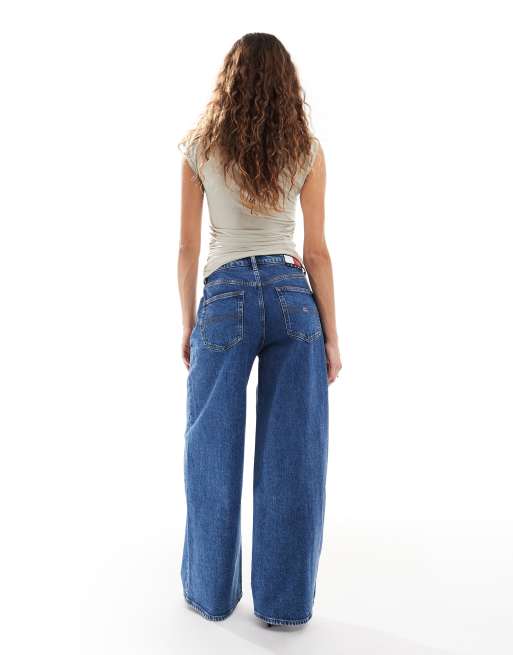 Tommy Jeans - Charlie - Losse jeans met halfhoge taille in middenblauw, 2 van 5