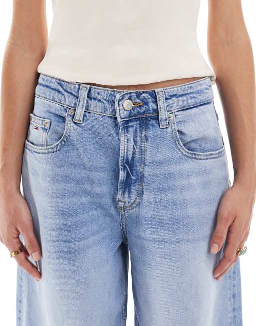Tommy Jeans Charlie mid rise loose jeans in washed blue, 5 of 5