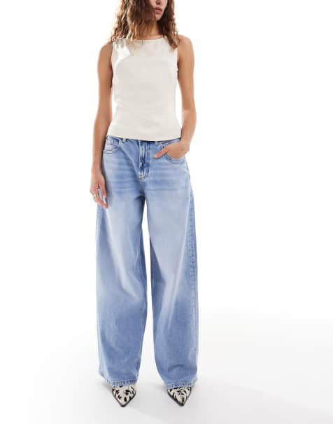 Tommy Jeans Charlie mid rise loose jeans in washed blue