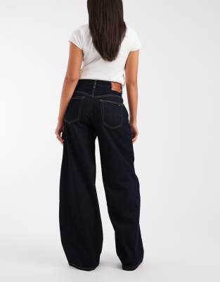 Tommy Jeans Charlie Workwear Wide Leg Jeans In Blue