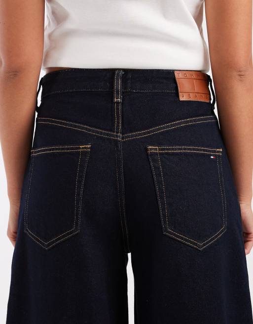 Tommy Jeans Charlie workwear wide leg jeans in dark wash, 4 of 5