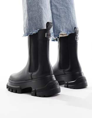 Tommy Jeans - Chelsea-Stiefel in Schwarz