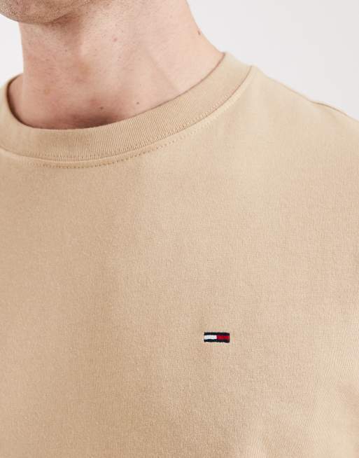 Tommy Jeans - Chemise à logo drapeau - Beige, 5 de 5