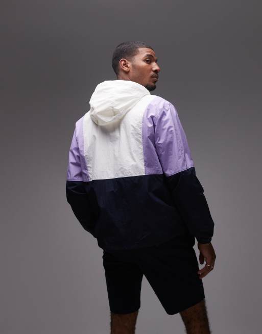 Tommy Jeans – Chicago – Granatowo-liliowa kurtka wiatrówka, 2 z 4