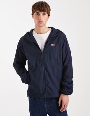 Chicago - Kapuzenjacke aus Fleece in Marineblau mit Reißverschluss Marineblau 46