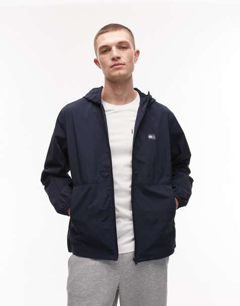 Tommy Jeans – Chicago – Marinblå vindjacka - view 1