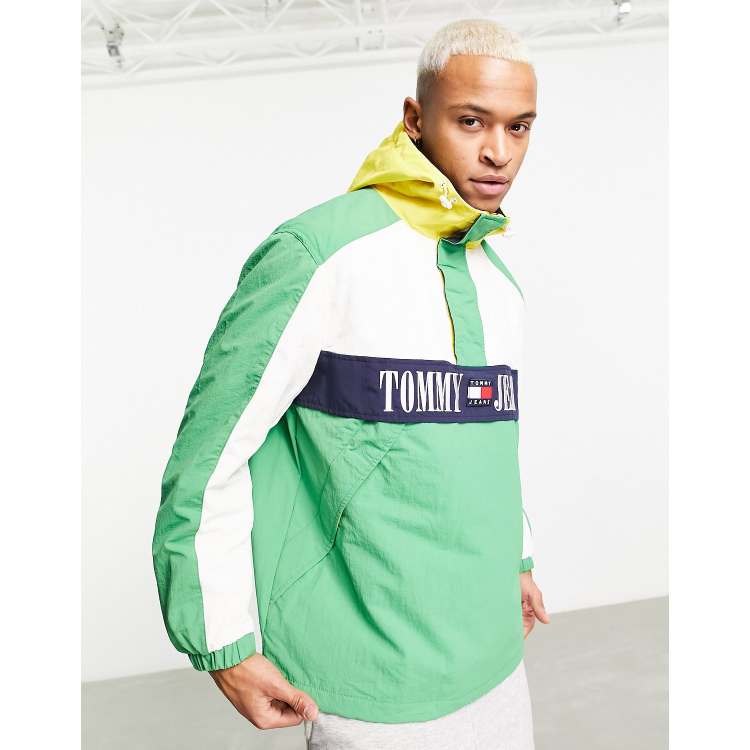 Tommy jeans discount half zip jacket