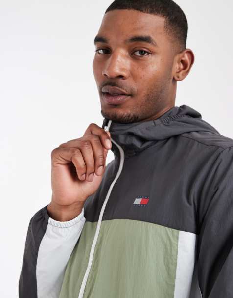 Tommy Jeans chicago packable jacket in khaki - view 1