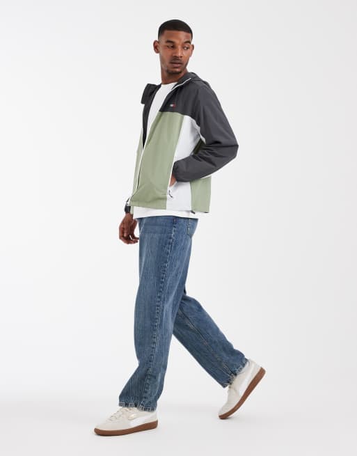 Tommy Jeans chicago packable jacket in khaki, 3 of 5