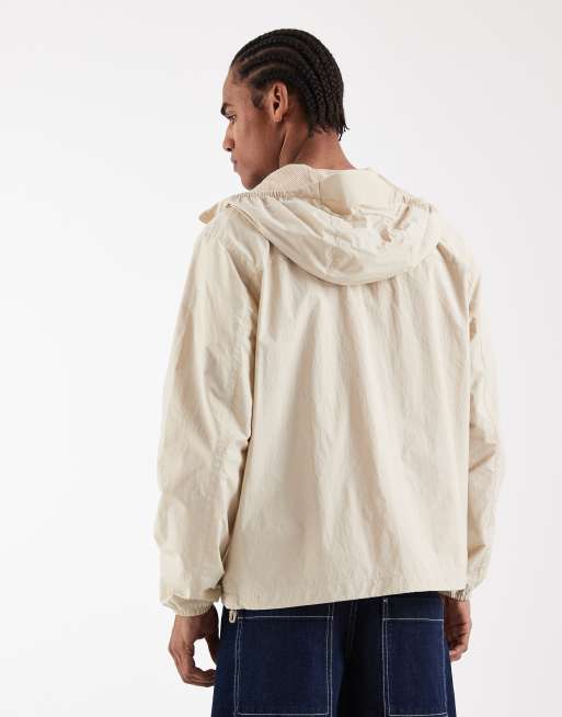 Tommy Jeans – Chicago – Verstaubare Jacke in Beige, 3 von 5