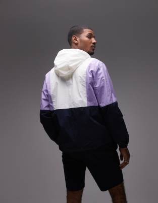 Tommy Jeans Chicago Windbreaker Jacket In Blue
