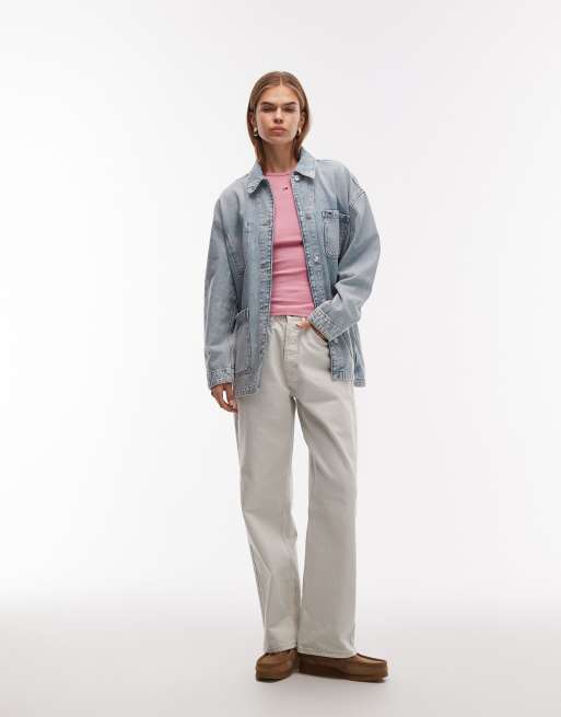 Tommy Jeans - Chore - Denim jack in lichte wassing, 2 van 4