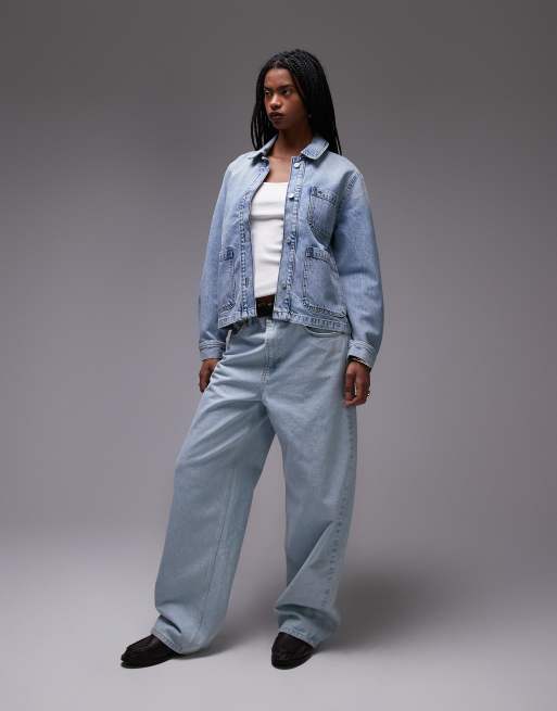 Tommy Jeans – Chore – Jasnoniebieska kurtka jeansowa , 3 z 4