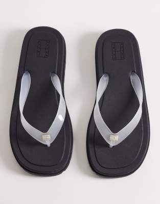Tommy Jeans Chunky Jelly Flip Flops In Multi