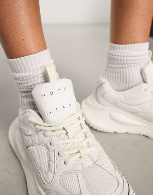 Tommy Jeans Chunky Sneakers in White