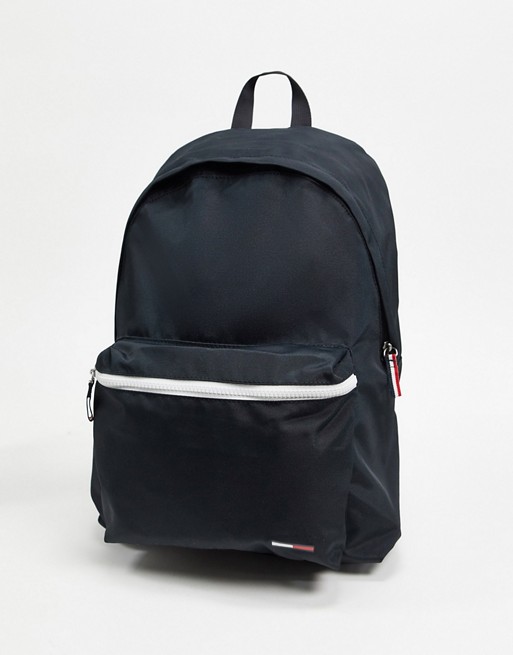 Tommy Jeans city backpack with logo in black