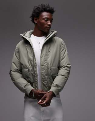 Tommy Jeans City Bomber Jacket In Green
