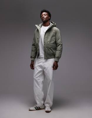 Tommy Jeans City Bomber Jacket In Green