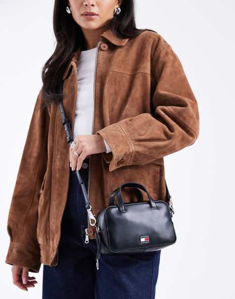 Tommy Jeans - City Cross - Borsa a tracolla nera con manico in alto - view 1