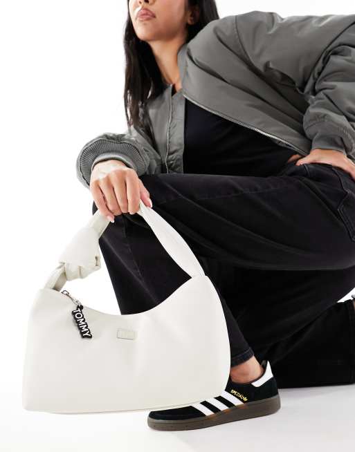 Tommy Jeans - City Girl - Borsa da spalla color crema
