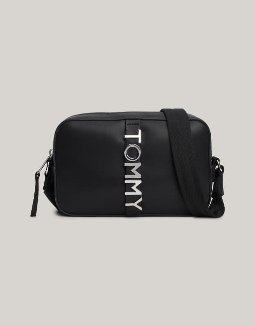 Tommy Jeans - City - Sac pour appareil photo avec logo en métal - Noir