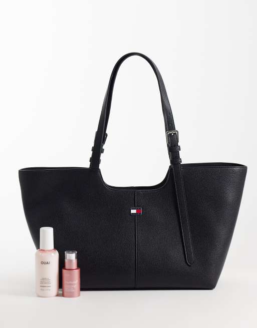 Tommy Jeans City tote bag in black, 2 of 4
