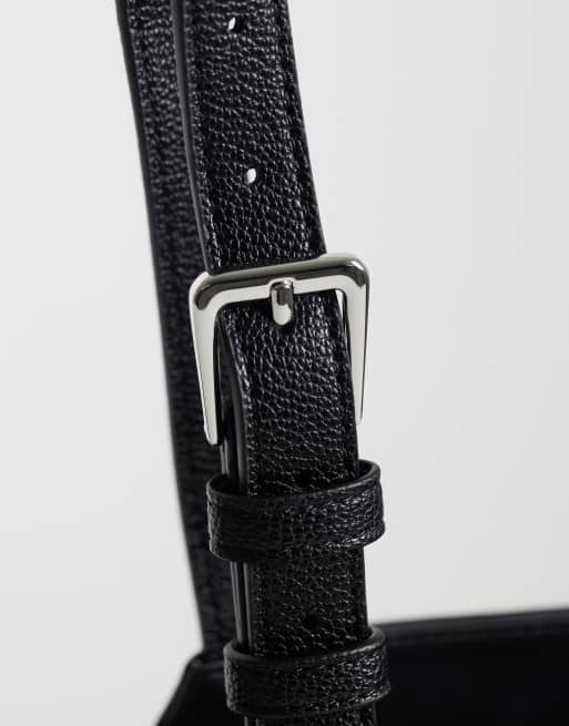 Tommy Jeans City tote bag in black, 3 of 4