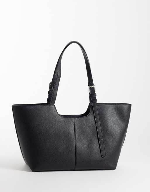 Tommy Jeans City tote bag in black, 4 of 4