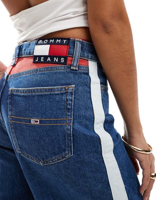 Tommy Jeans Claire archive high rise wide jeans in mid wash, 3 of 5