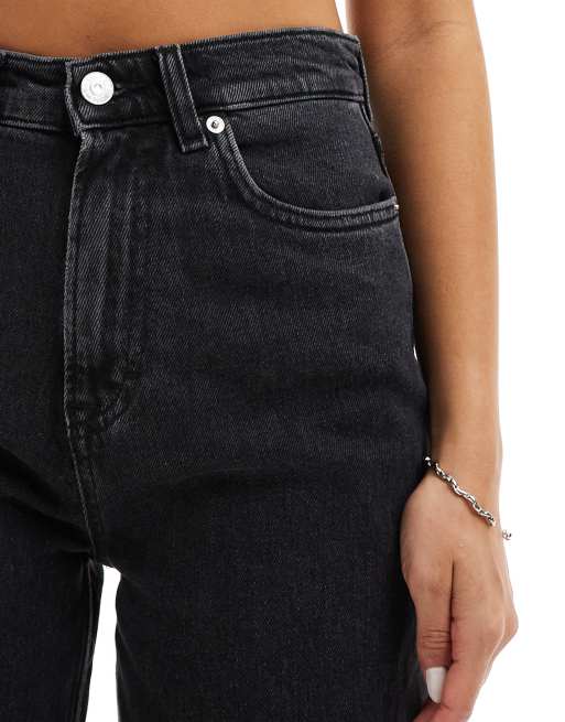 Tommy Jeans – Claire – Czarne szerokie jeansy z wysokim stanem, 5 z 5