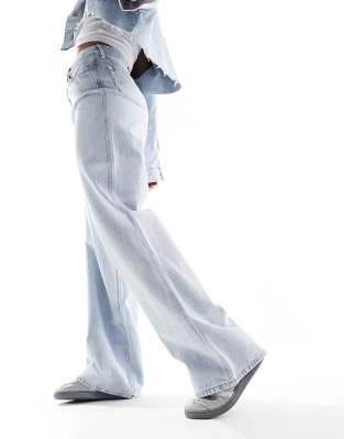 Tommy Jeans Claire High Rise Wide Leg Jeans