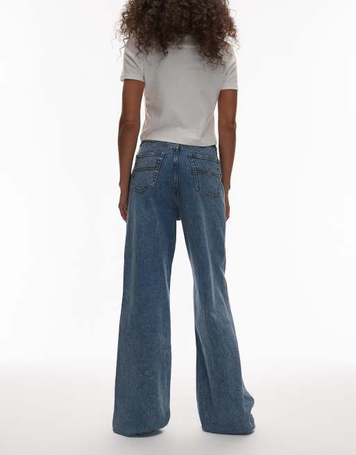 Tommy Jeans – Claire – Jeans in mittlerer Waschung mit hohem Bund und weitem Schnitt, 3 von 5