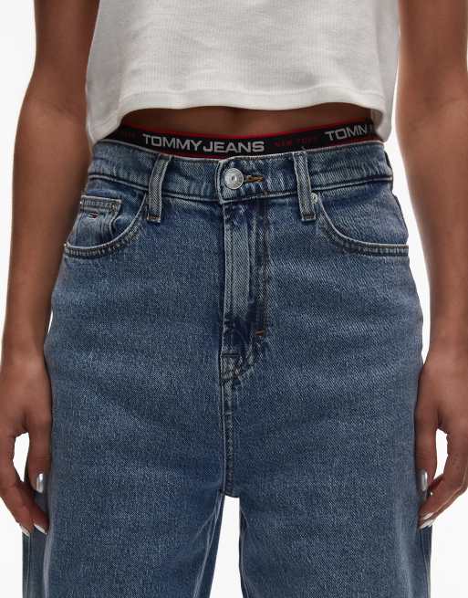 Tommy Jeans – Claire – Jeans in mittlerer Waschung mit hohem Bund und weitem Schnitt, 5 von 5
