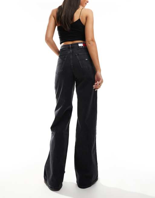 Tommy Jeans – Claire – Weite Jeans in Schwarz mit hohem Bund, 2 von 5