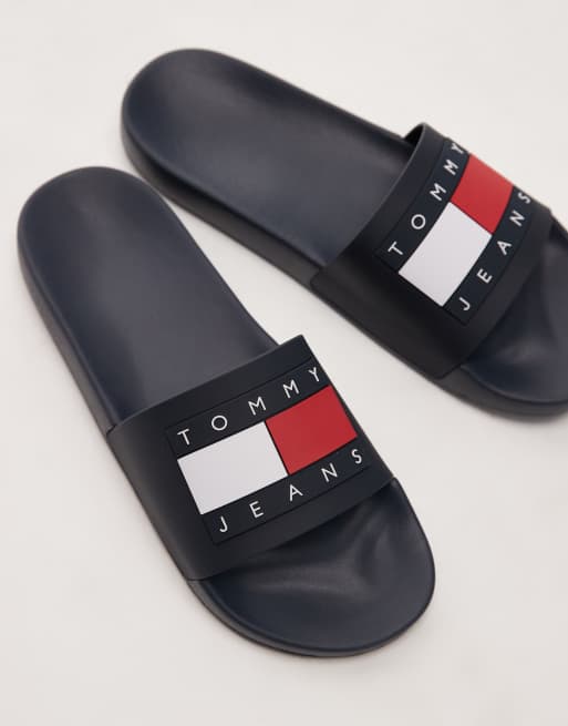 Tommy Jeans - Claquettes - Bleu marine, 2 de 4