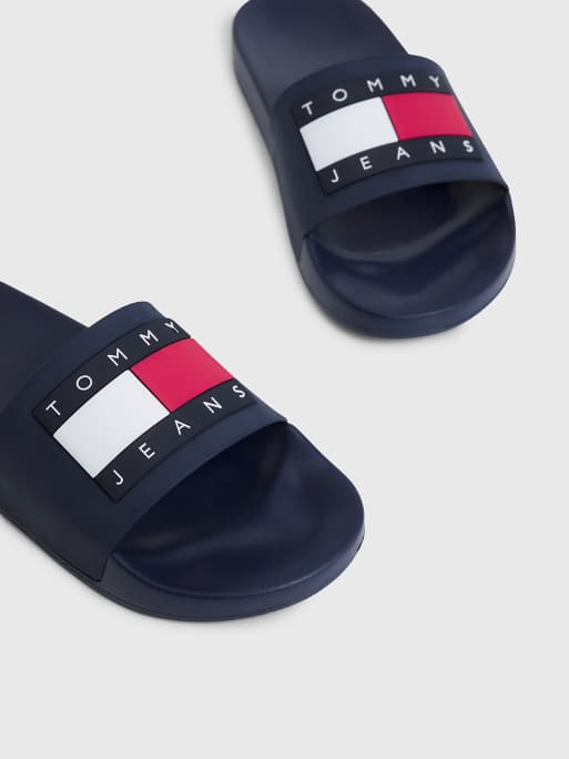 Tommy Jeans Claquettes de piscine Bleu ASOS