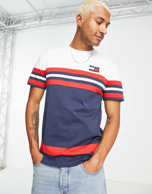 Tommy Jeans classic T-shirt in navy | ASOS