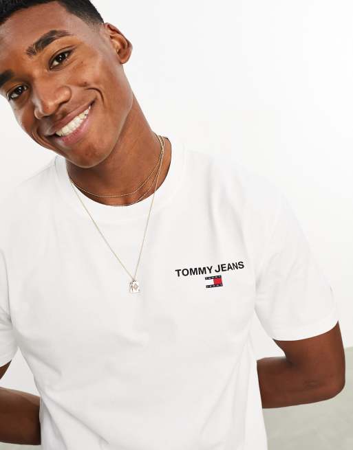 Tommy jeans cheap white t shirt