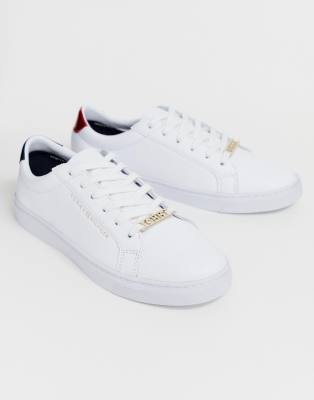 tommy jeans leather sneaker