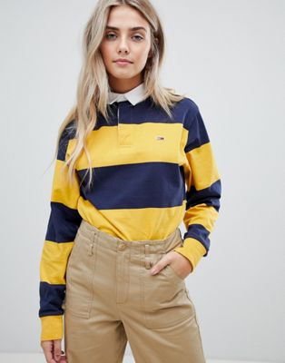Tommy Jeans classic rugby shirt | ASOS
