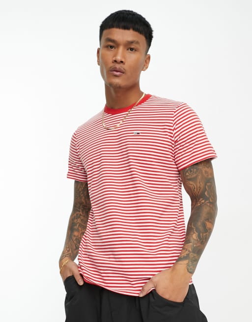 Tommy jeans classic store stripe t shirt