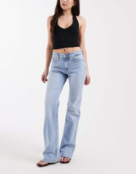 Tommy Jeans - Cleo - Jean bootcut à taille mi-haute - Bleu clair délavé - view 1