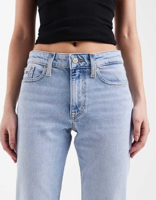 Tommy Jeans - Cleo - Jean bootcut à taille mi-haute - Bleu clair délavé, 5 de 5