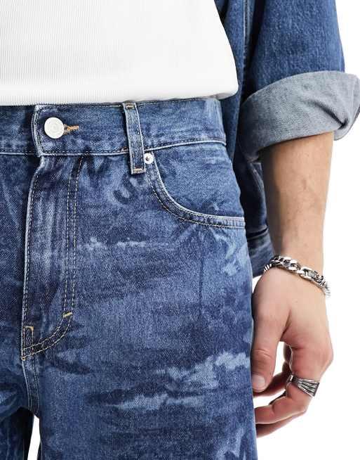 Tommy Jeans co-ord Isaac relaxed tapered jeans in mid wash, 2 of 5