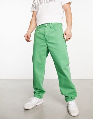 Tommy Jeans co-ord skater jean in green - ASOS Price Checker